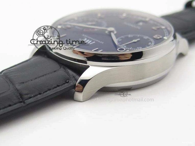 MIROTIME 0205 Practical Portuguese Real PR IW500109 ZF 1:1 Best Edition Black Dial On Black Leather Strap A52010 V 7308